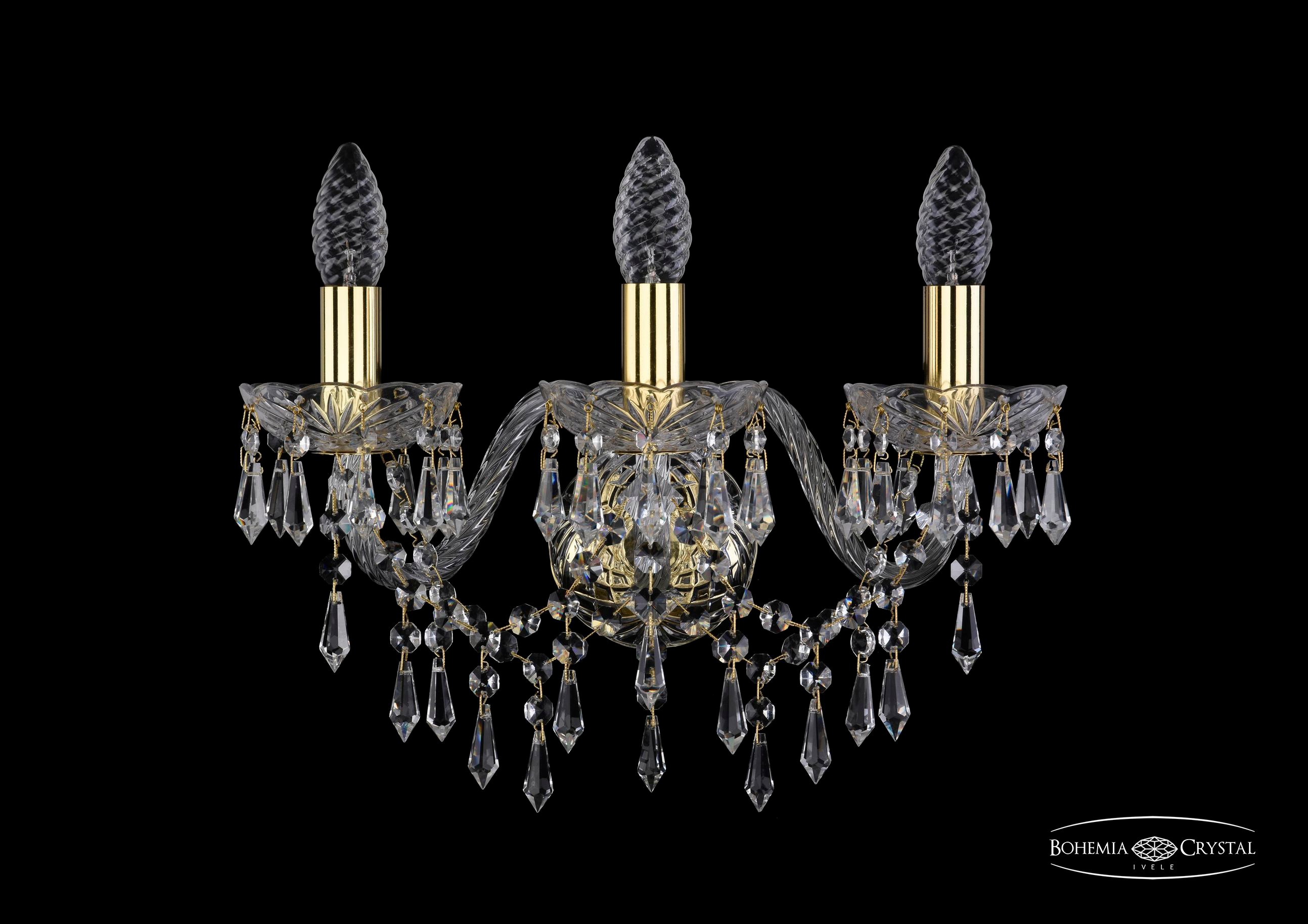 Настенное бра Bohemia 1403 1403B/3/160/G