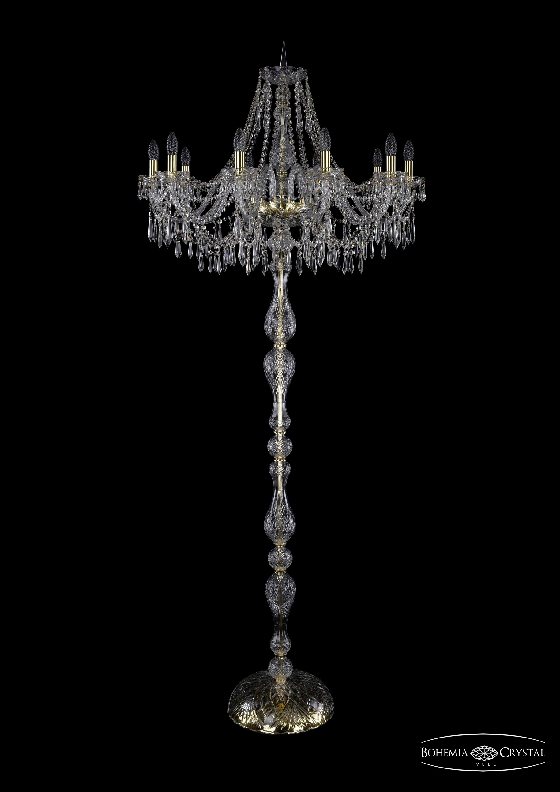 Торшер Bohemia 1403T1/10/300-210/G