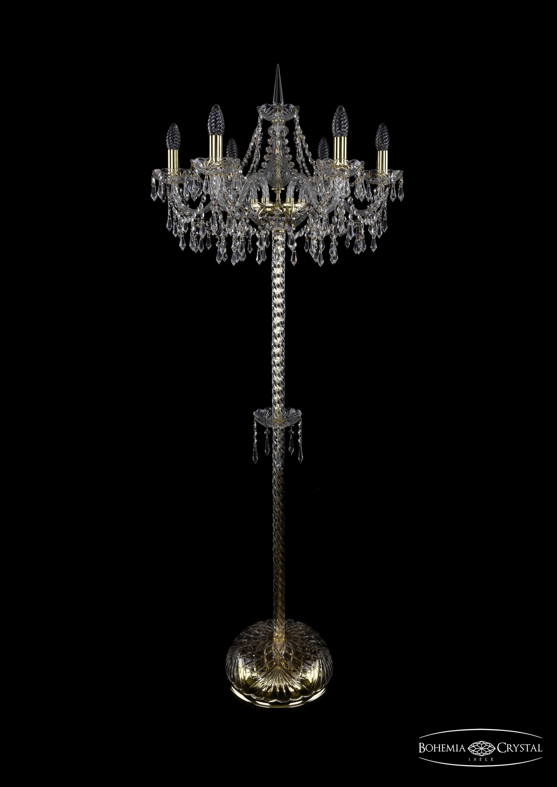 Торшер Bohemia 1403T2/6/195-160/G