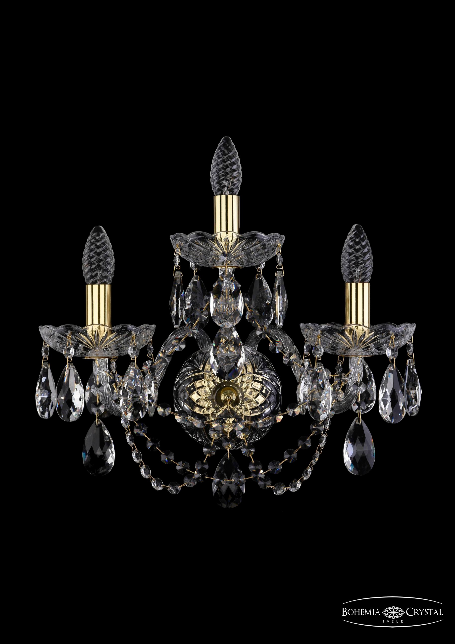 Настенное бра Bohemia 1406 1406B/2+1/160/XL/G