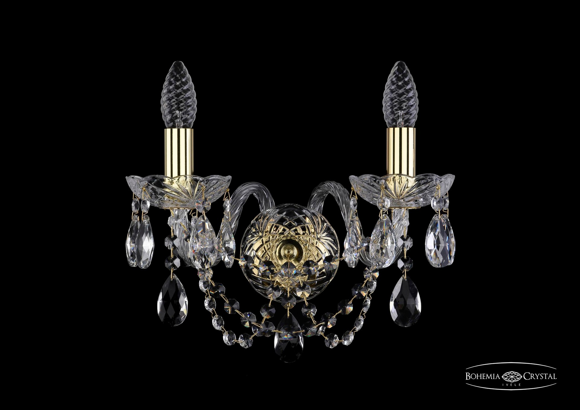 Настенное бра Bohemia 1406 1406B/2/141/G