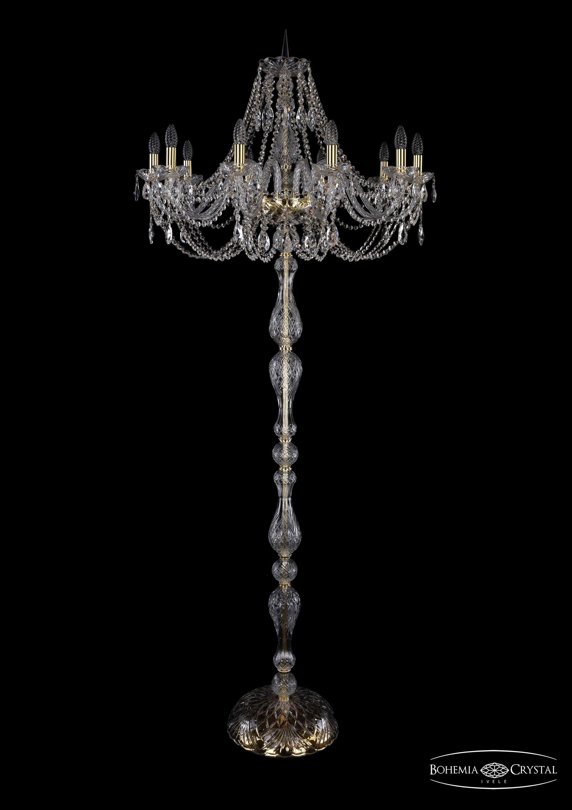 Торшер Bohemia 1406T1/10/300-210/G