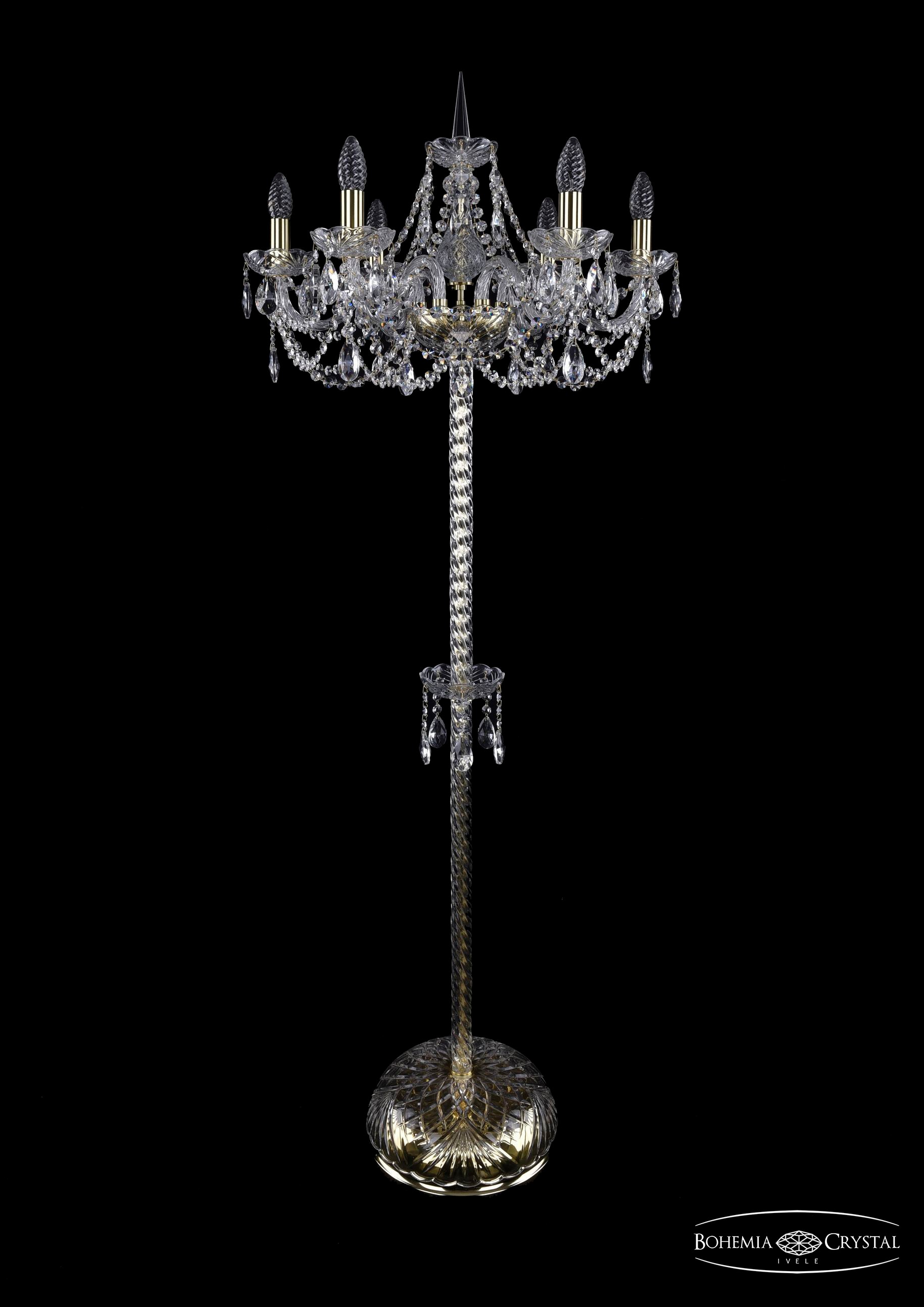 Торшер Bohemia 1406T2/6/195-160/G