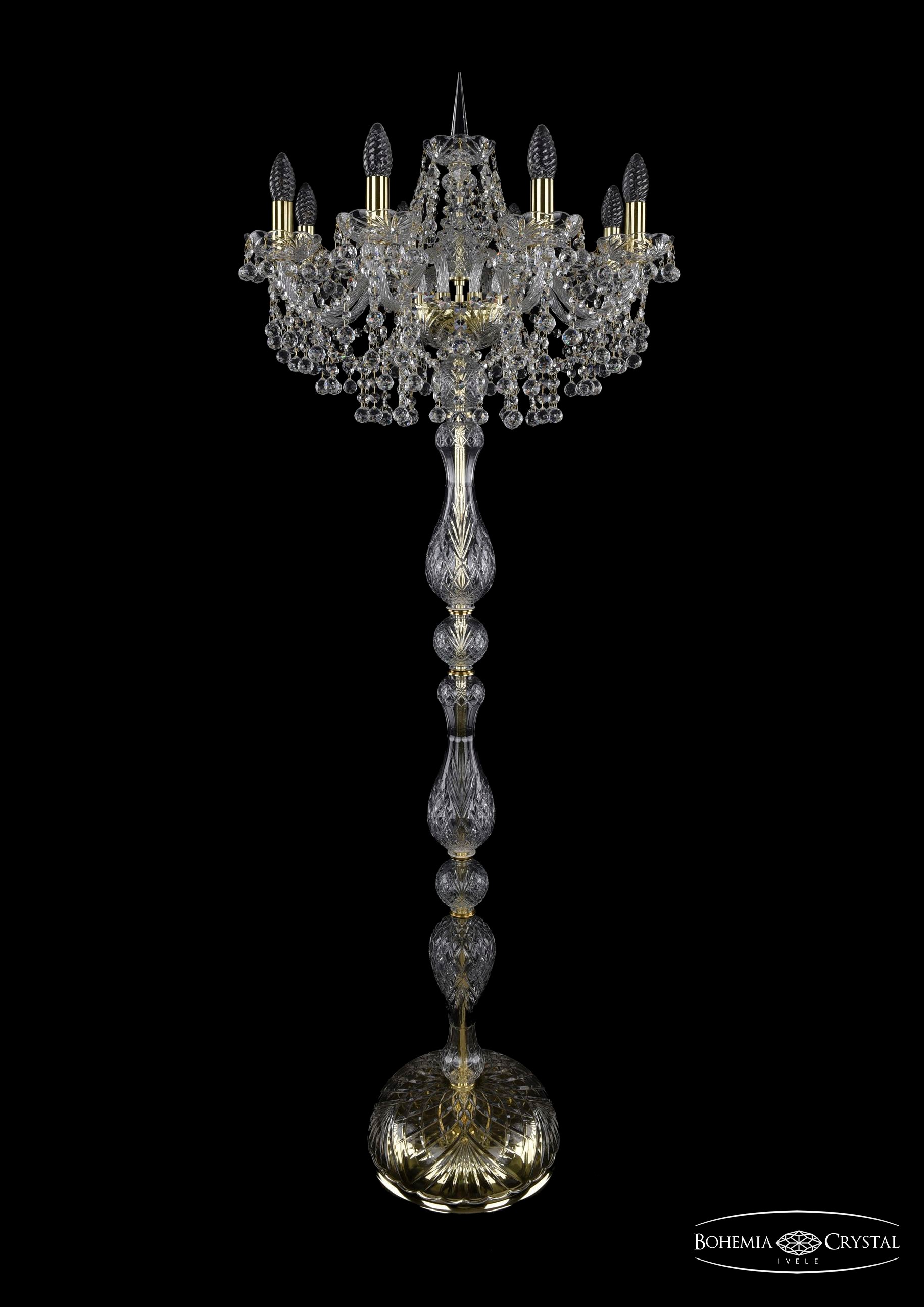 Торшер Bohemia 1409T1/8/195-160/G