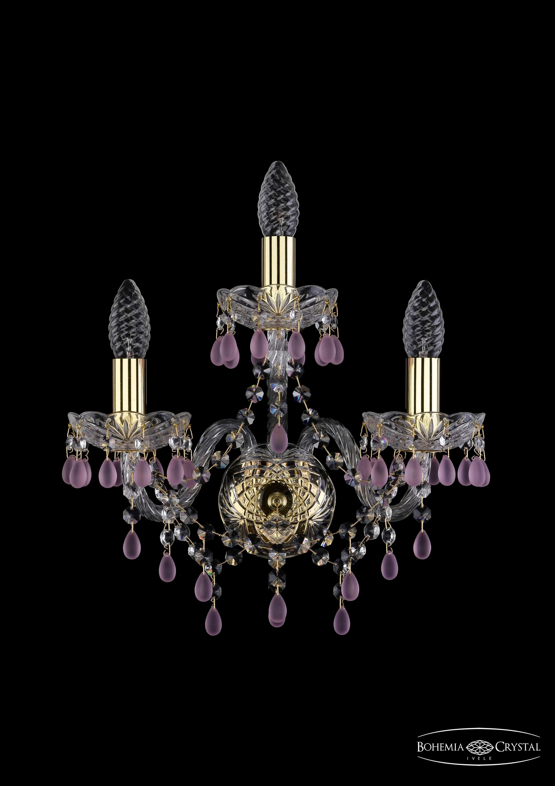 Настенное бра Bohemia 1410 1410B/2+1/141/G/V7010