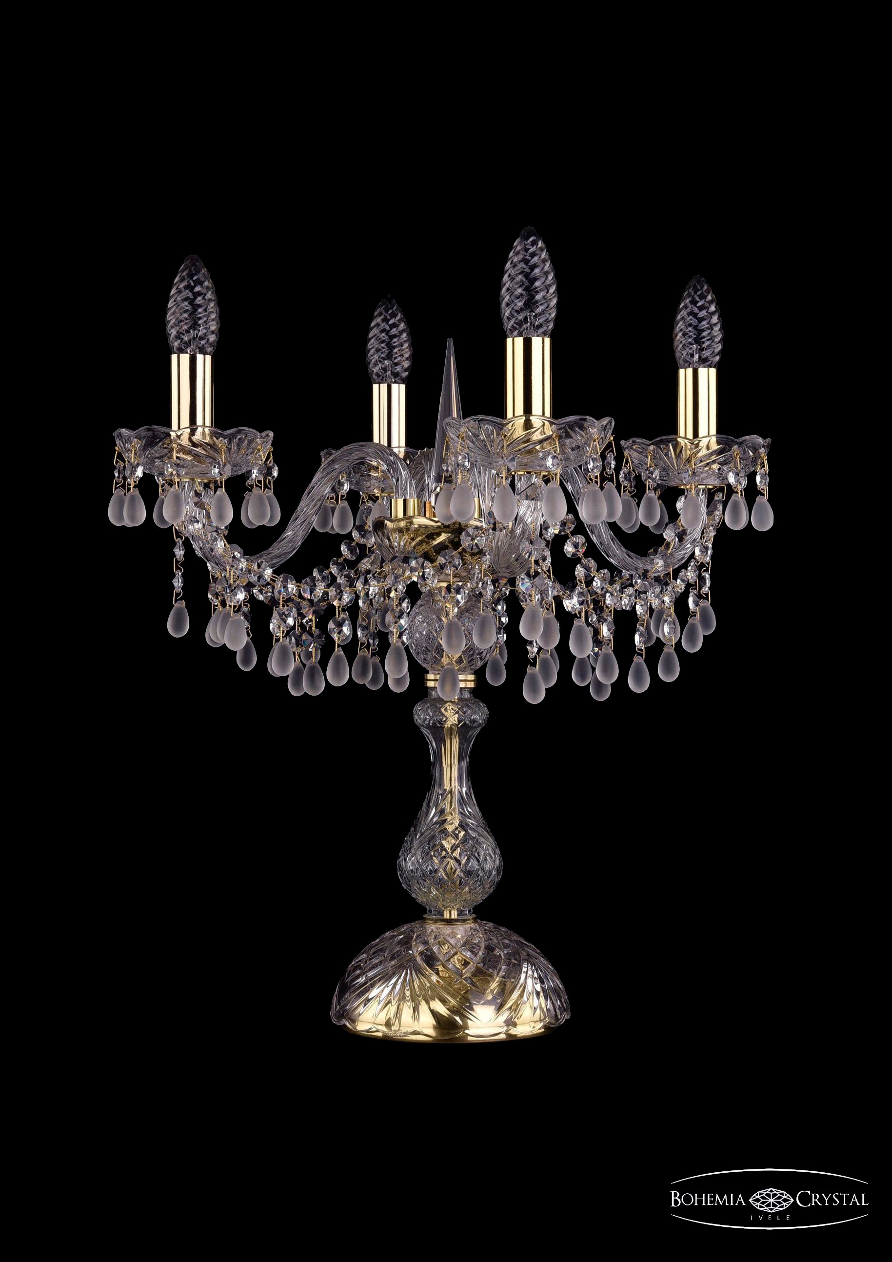 Настольная лампа Bohemia 1410 1410L/4/141-47/G/V0300