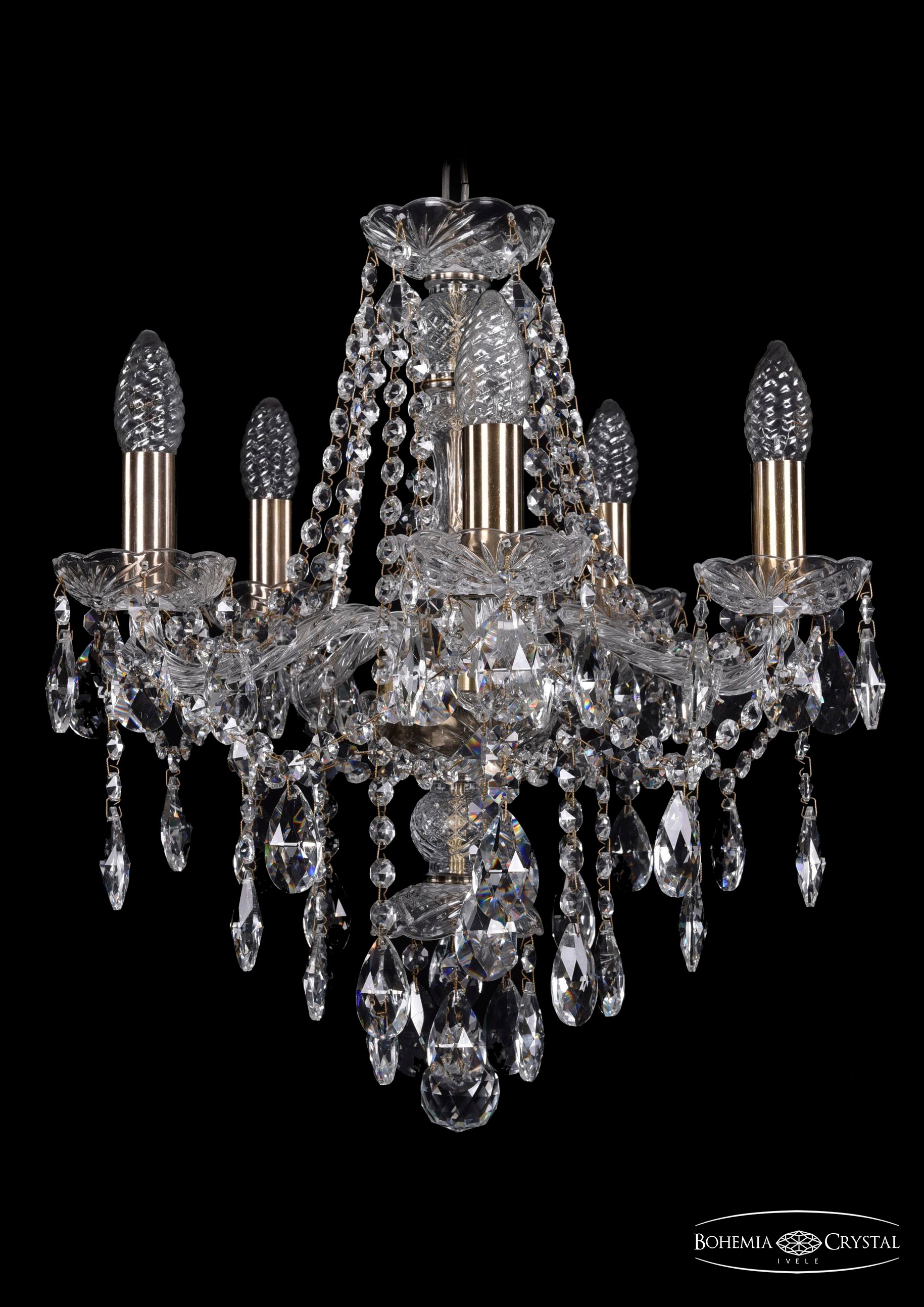 Подвесная хрустальная люстра 1415 Bohemia 1415/5/141 Pa