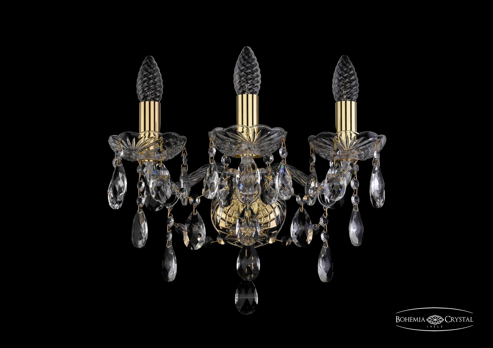 Настенное бра Bohemia 1415 1415B/3/141/G