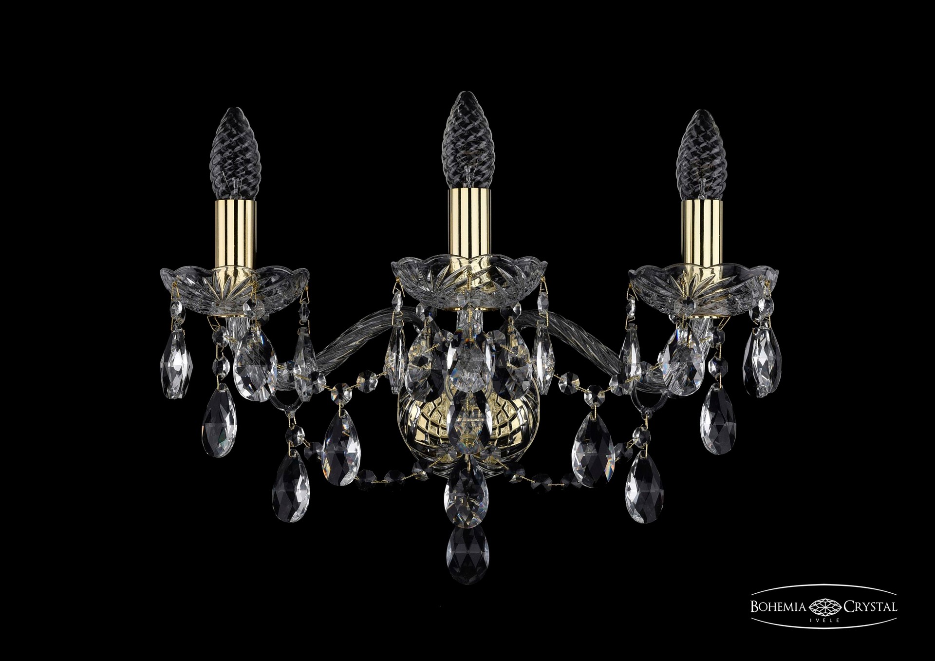 Настенное бра Bohemia 1415 1415B/3/165/G