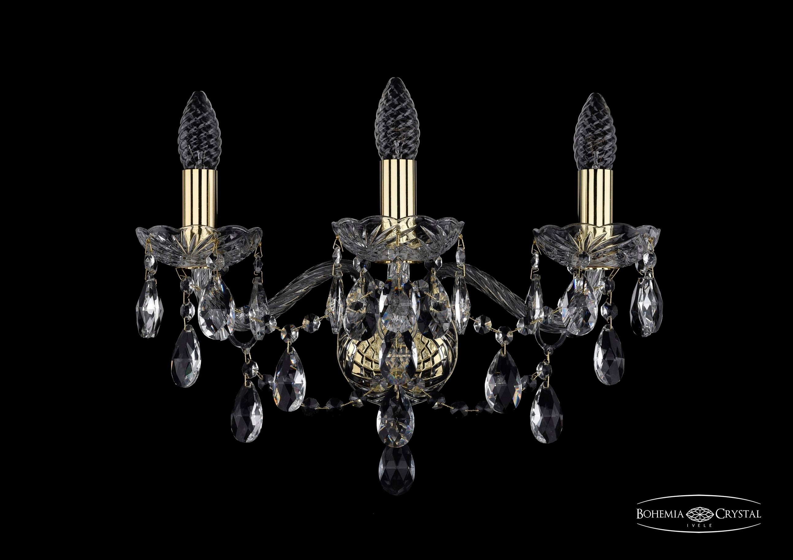 Настенное бра Bohemia 1415 1415B/3/165/G