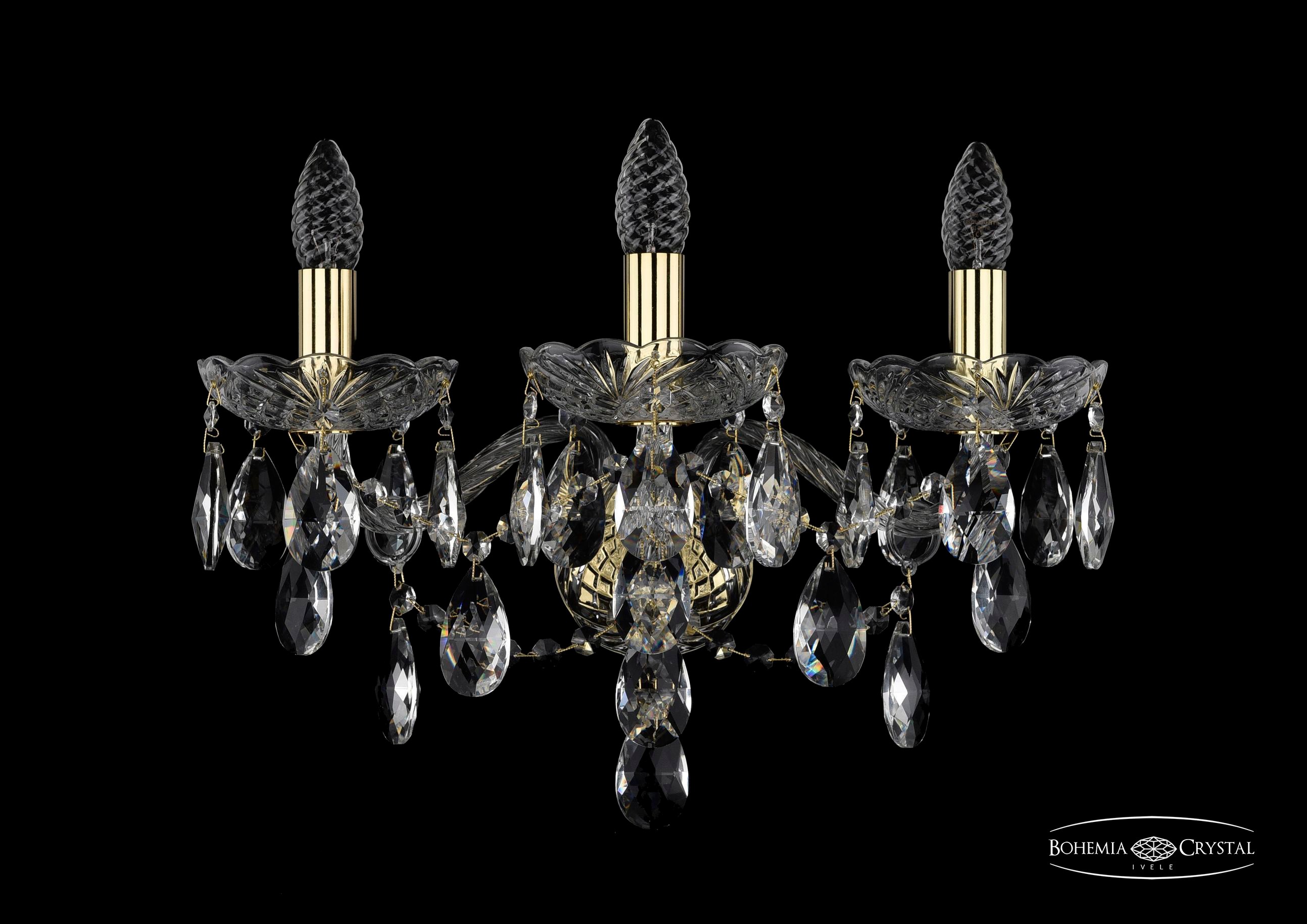 Настенное бра Bohemia 1415 1415B/3/165/XL/G