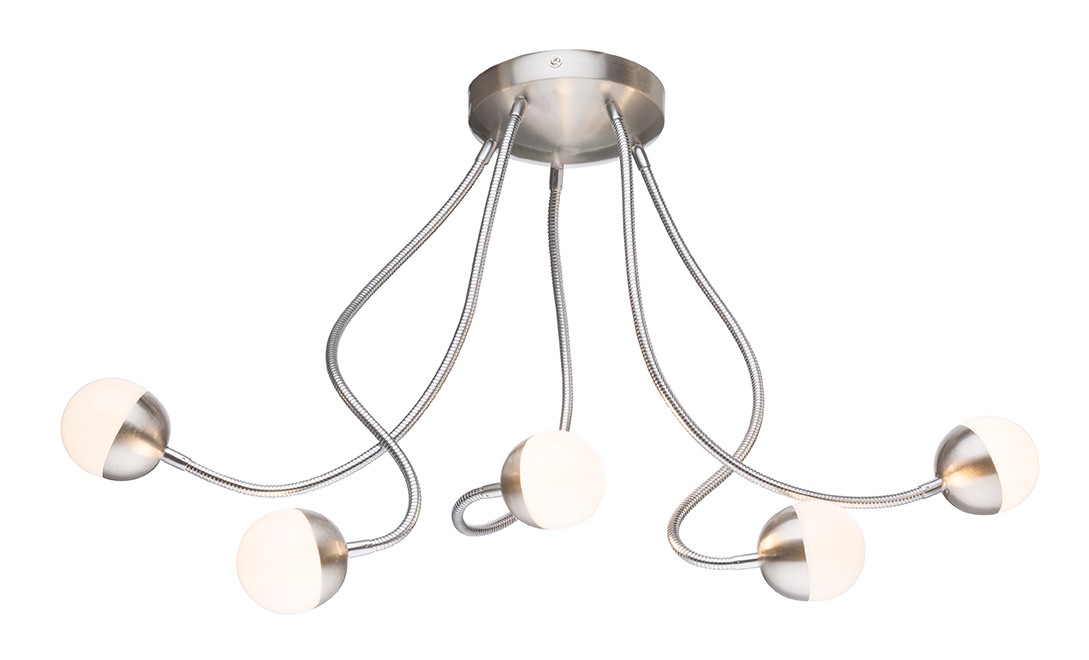 Потолочная светодиодная люстра Roslin Globo 24134-5D