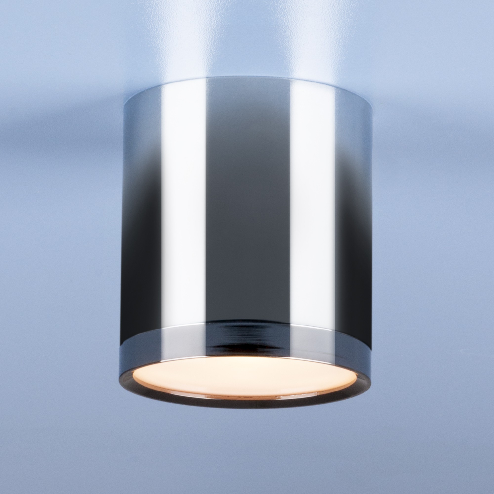 Накладной светильник Elektrostandard DLR024 DLR024 6W 4200K хром/черный хром