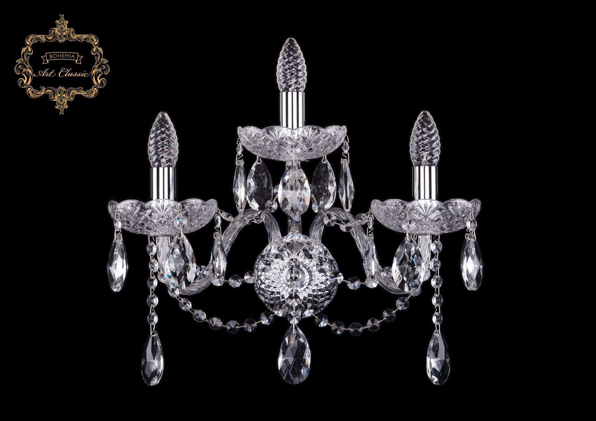 Настенное бра Art Classic 10.12.2+1.165.XL.Cr.Sp