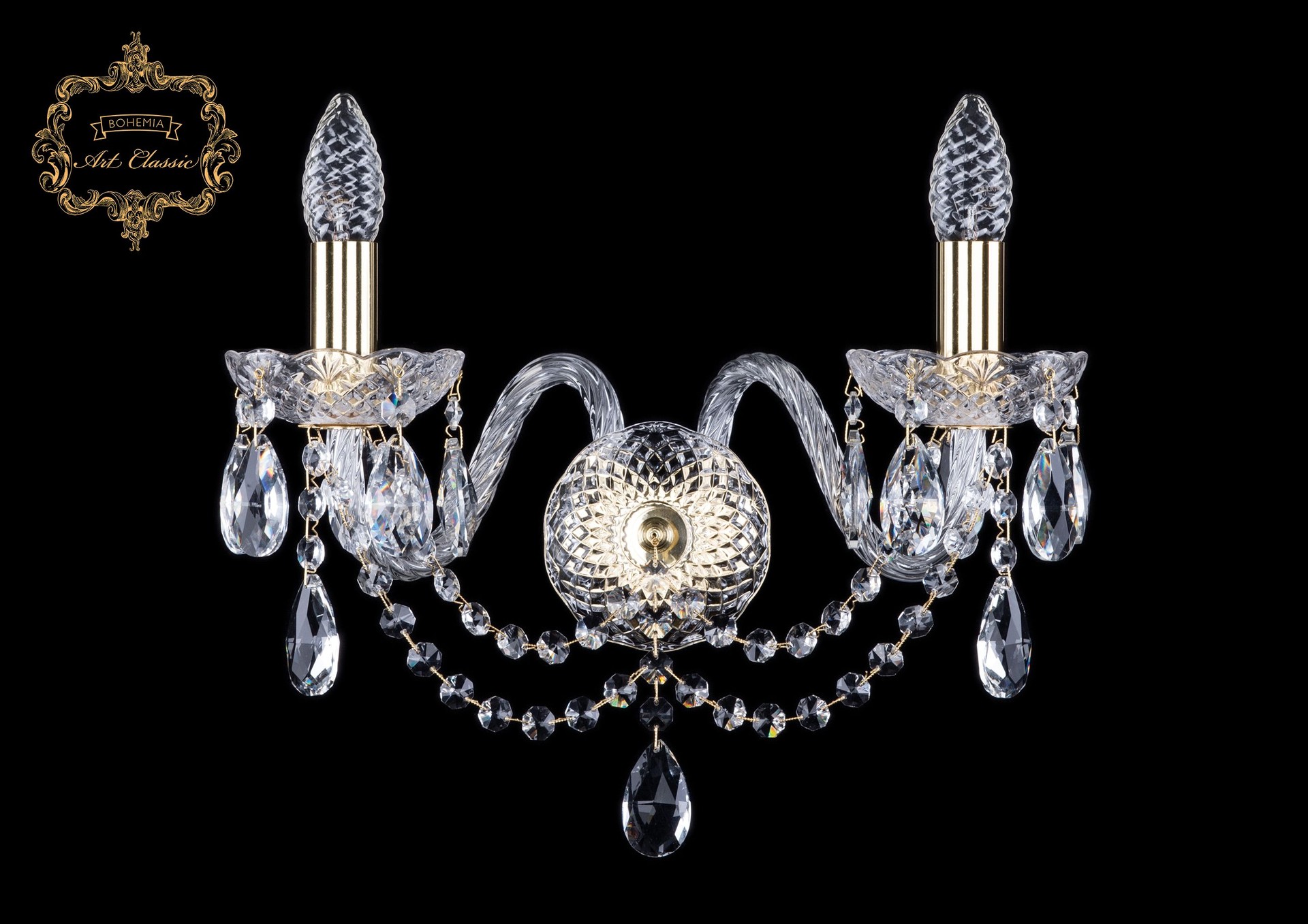 Настенное бра Art Classic 10.12.2.165.Gd.Sp