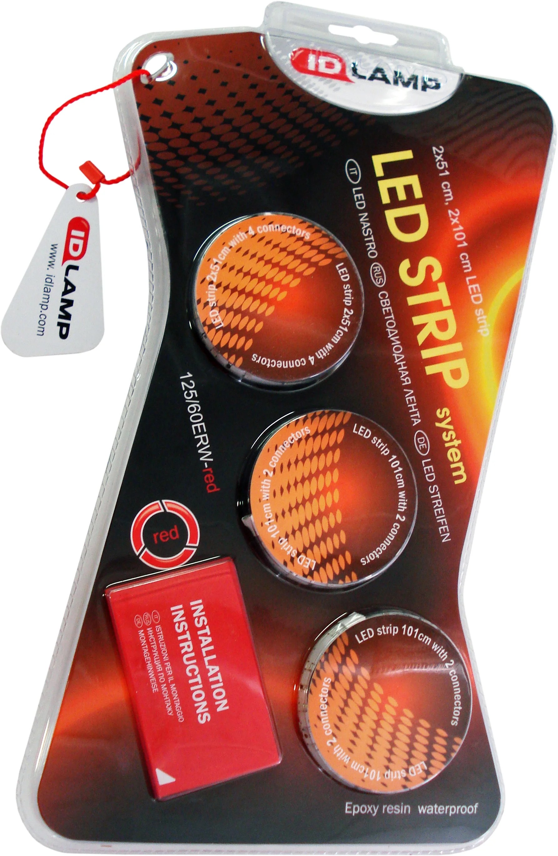 LED лента ID lamp 125/60ERW-red
