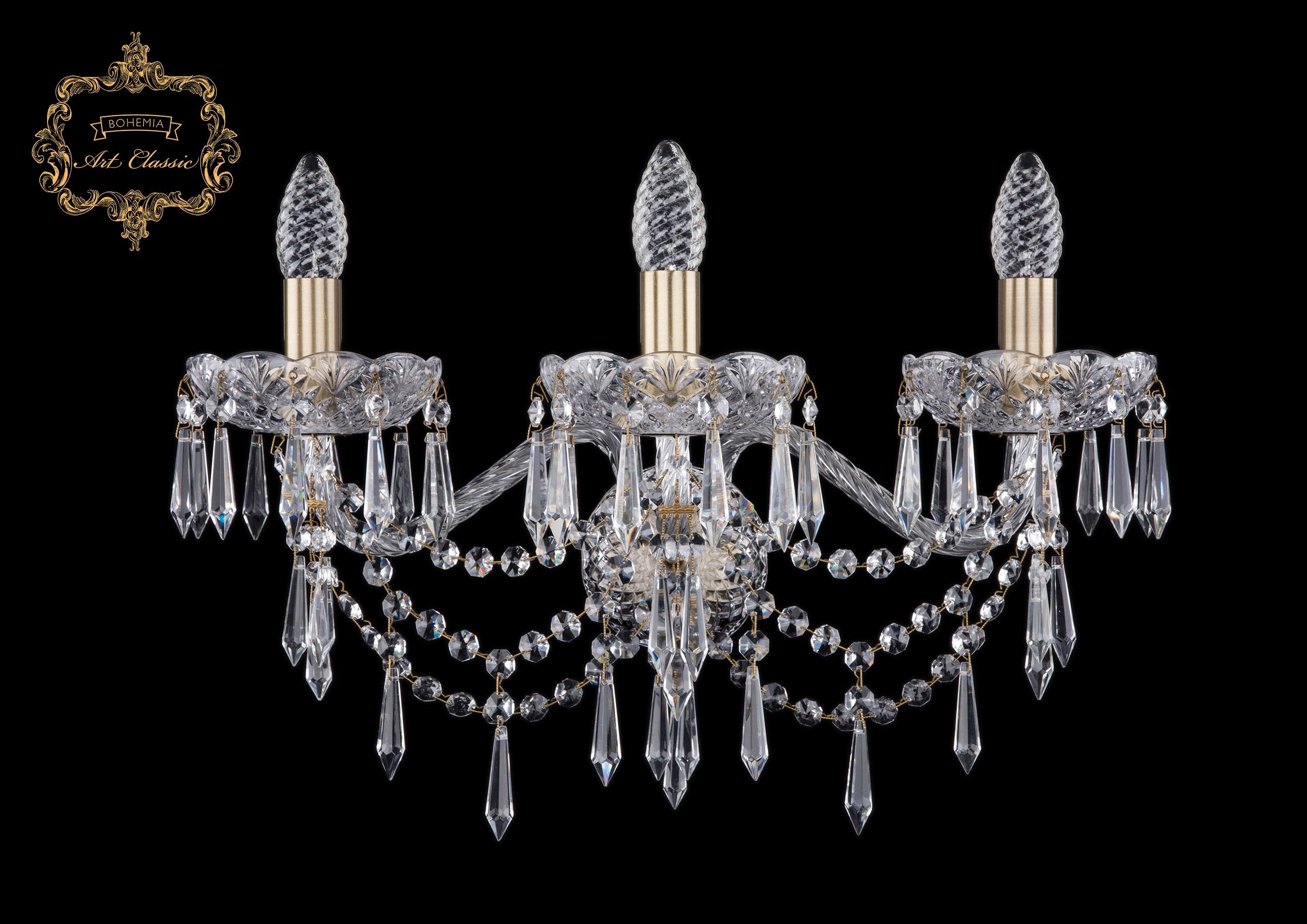 Настенное бра Art Classic 10.23.3.200.XL.Br.Dr