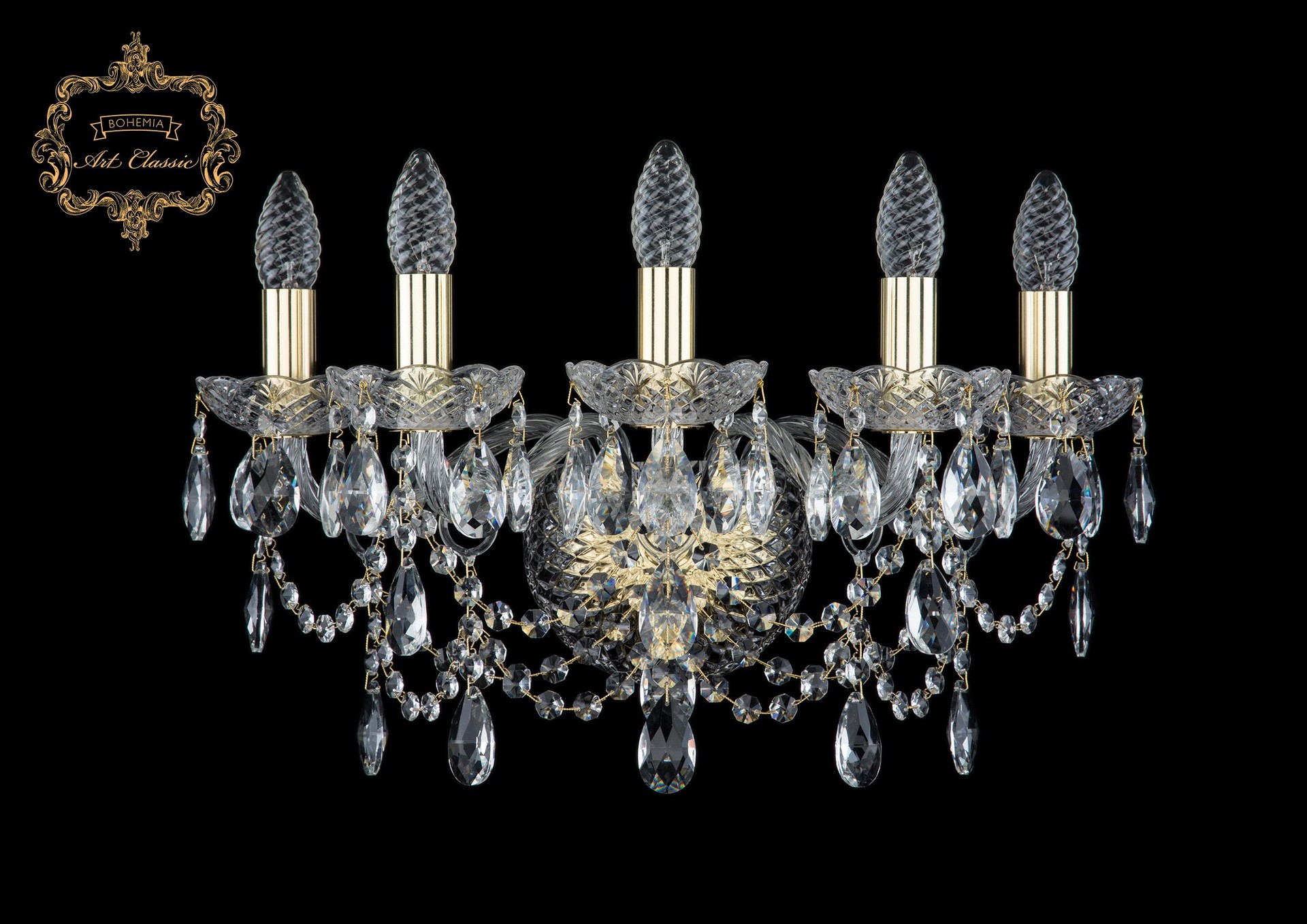 Настенное бра Art Classic 10.25.5.165.Gd.Sp