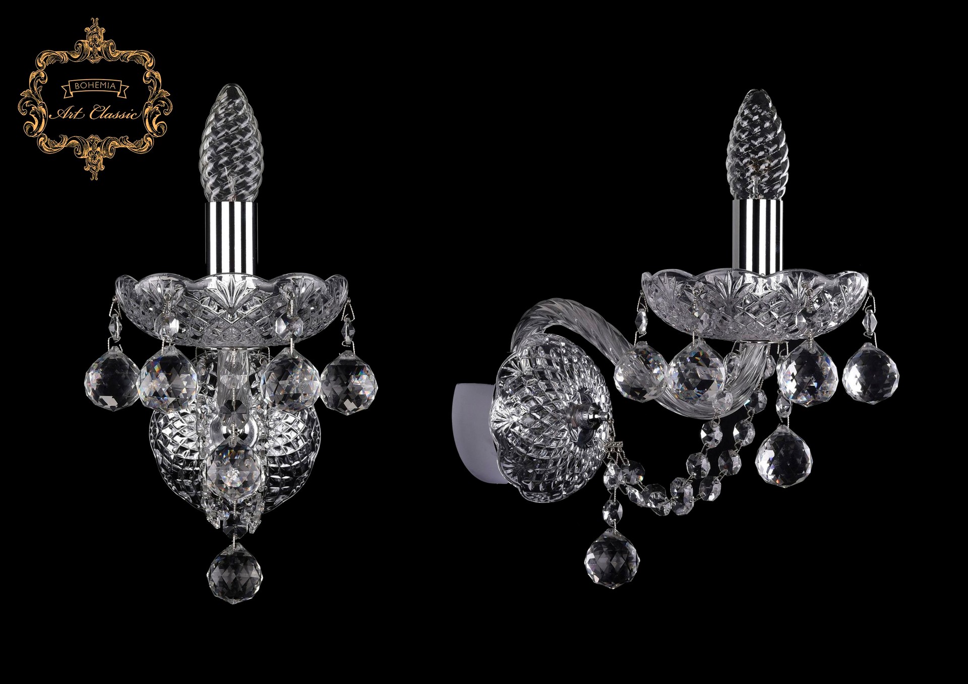 Настенное бра Art Classic 10.26.1.165.XL.Cr.B