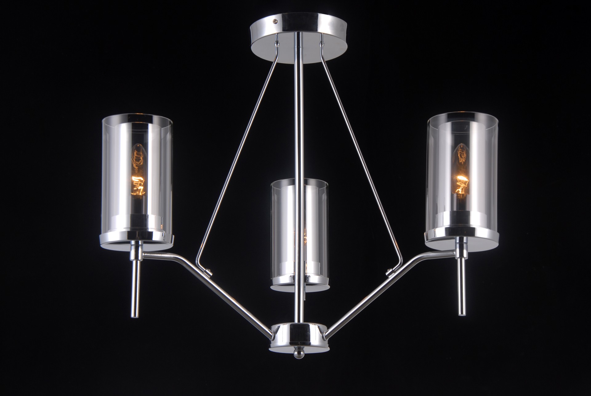 Потолочная люстра Natali Kovaltseva Helsinki HELSINKI II 81046-3C CHROME