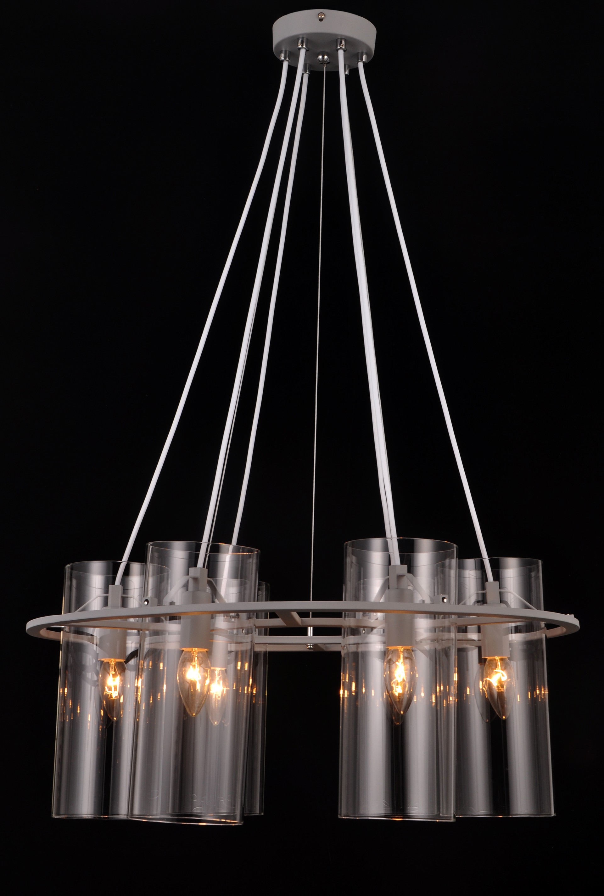 Подвесная люстра Natali Kovaltseva Helsinki HELSINKI II 81060-6C STAIN GRAY