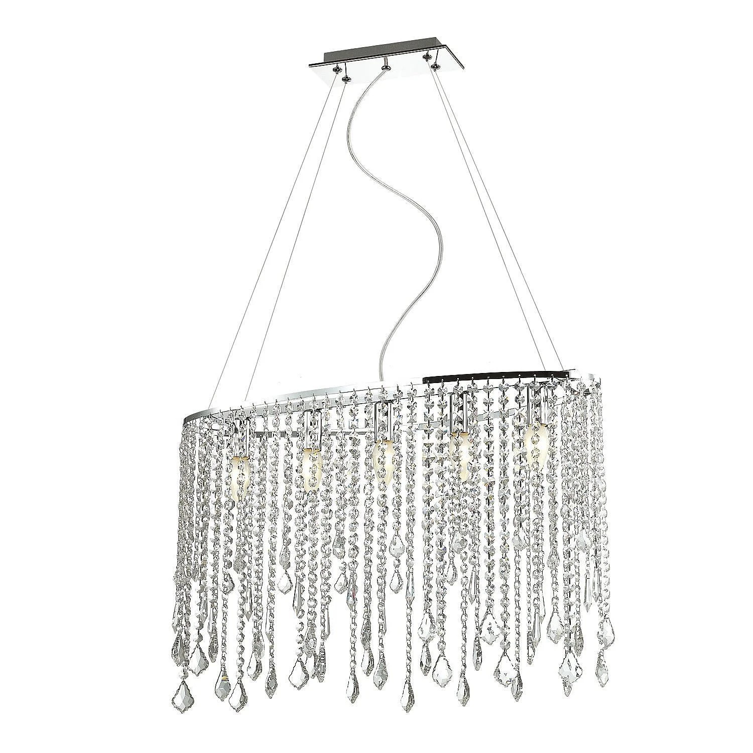 Подвесная хрустальная люстра Rain Favourite 1692-5P