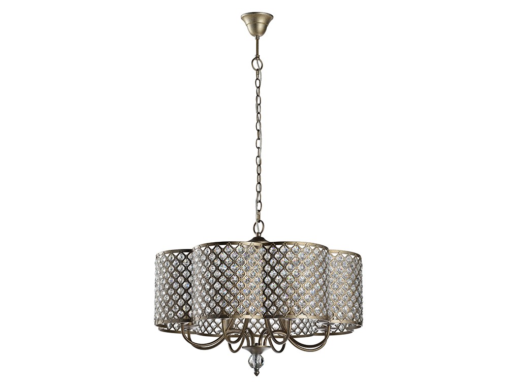 Подвесная люстра Newport 7700 7708/C bronze