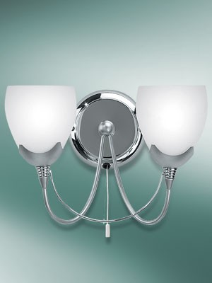 Настенное бра Vitaluce 5820/2A /EQ/A1 CV LM130 BIAN.LAT.SAT.