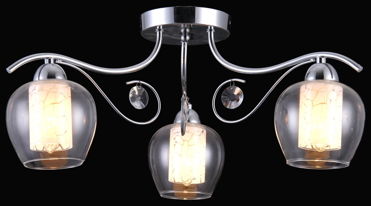 Потолочная люстра Natali Kovaltseva 75020 75020-3C CHROME