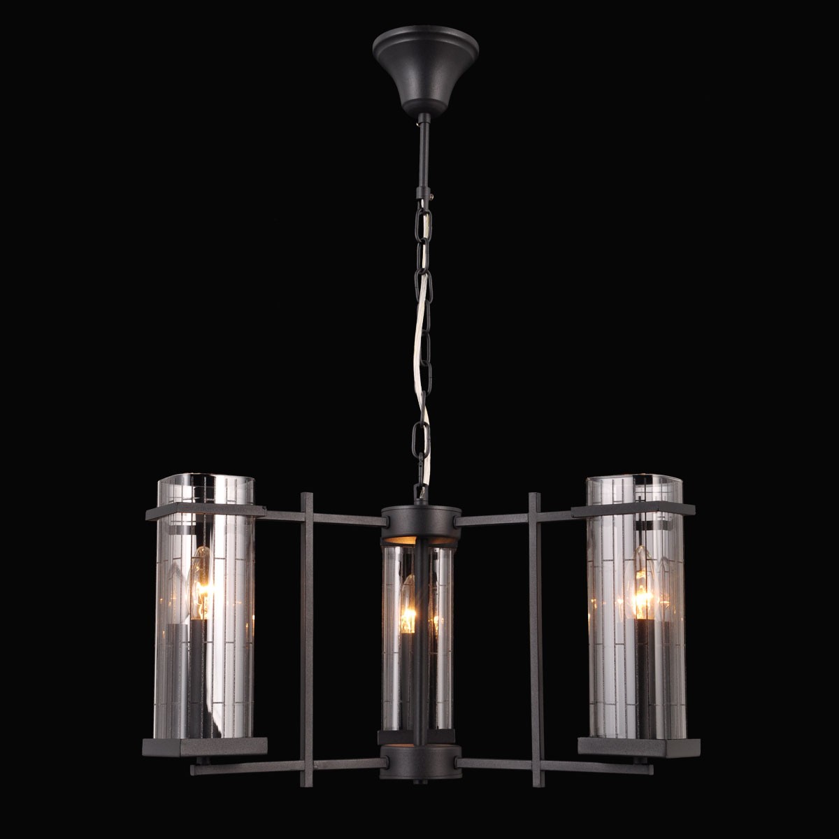 Подвесная люстра Natali Kovaltseva Brawn BRAWN 75121/3C GRAY