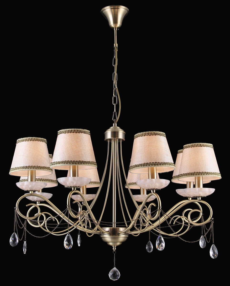 Подвесная люстра Natali Kovaltseva Malaga Malaga 70026-8C ANTIQUE