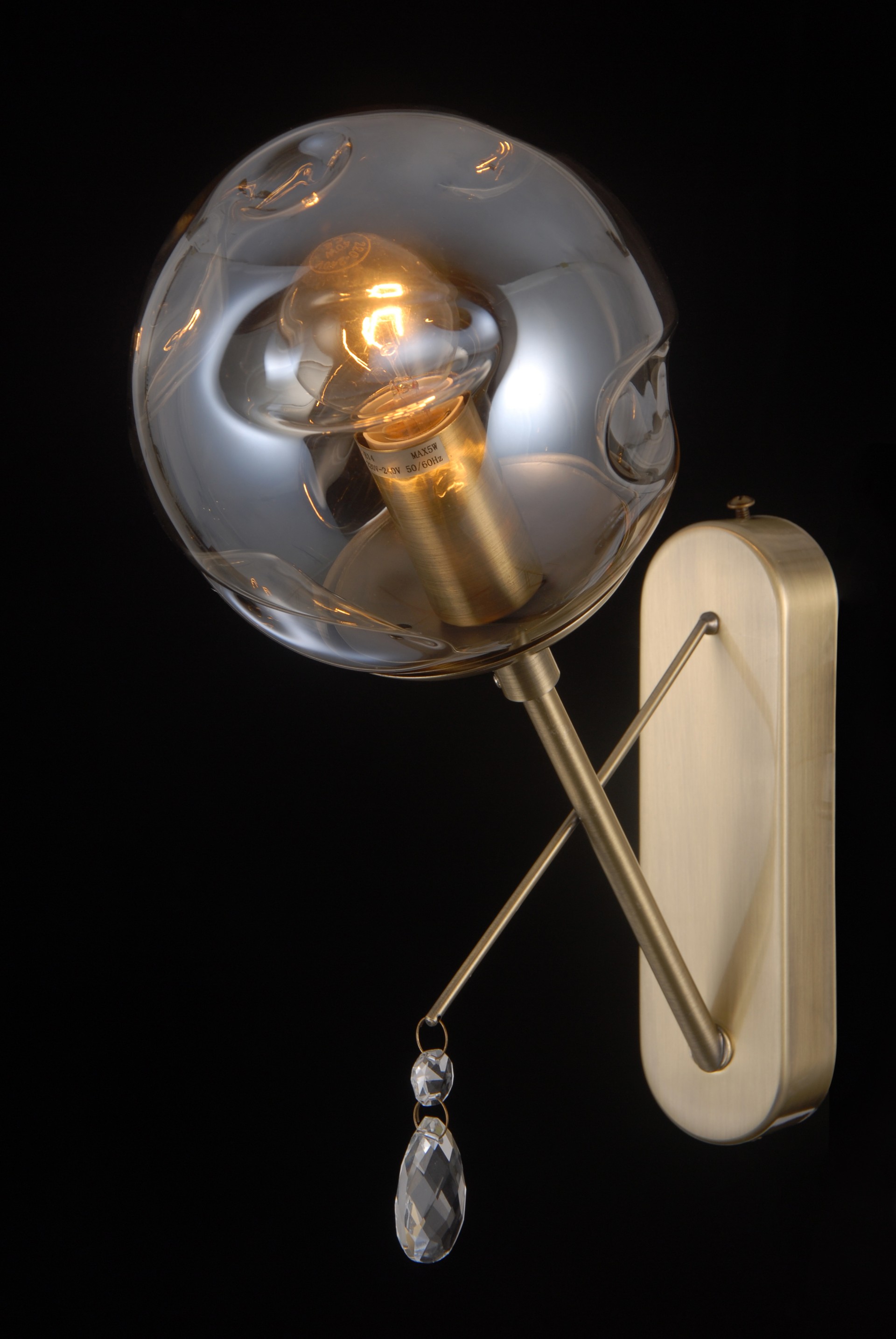 Настенное бра Natali Kovaltseva Molecule MOLECULE 81045-1W ANTIQUE BRASS