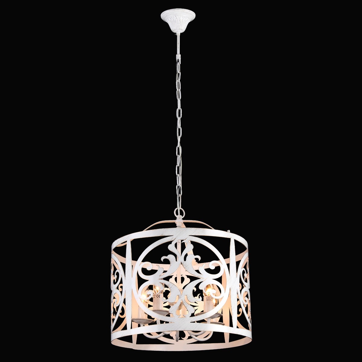 Подвесная люстра Natali Kovaltseva Renaissance Renaissance 10440/5P WHITE GOLD