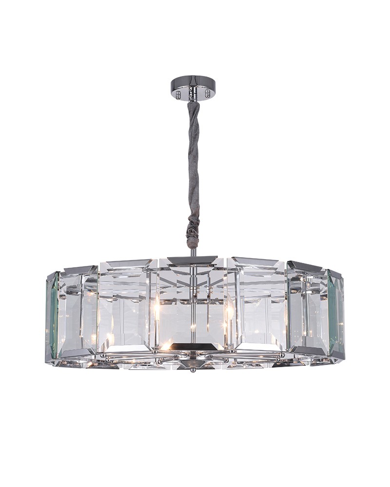 Подвесная люстра Lumien Hall Талия 3002/8P-CR-CL