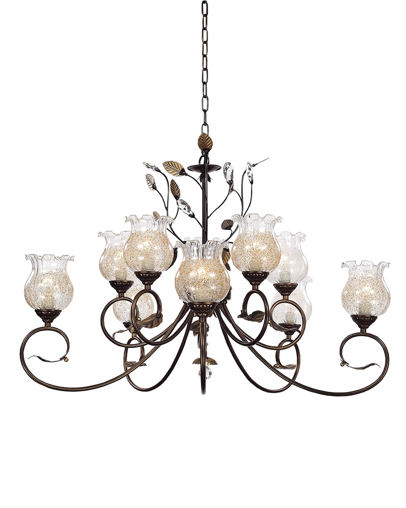 Подвесная люстра Lumien Hall Хели H17049/10LPG