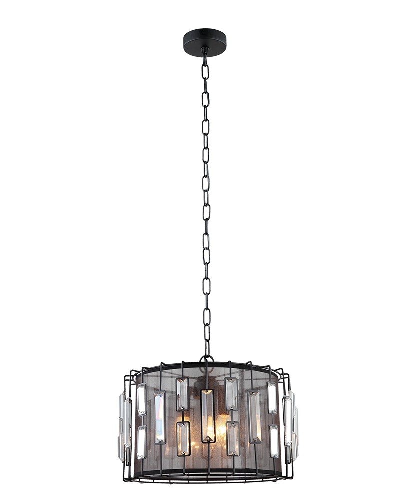 Подвесная люстра Lumien Hall Аглая 0001/3P-BK