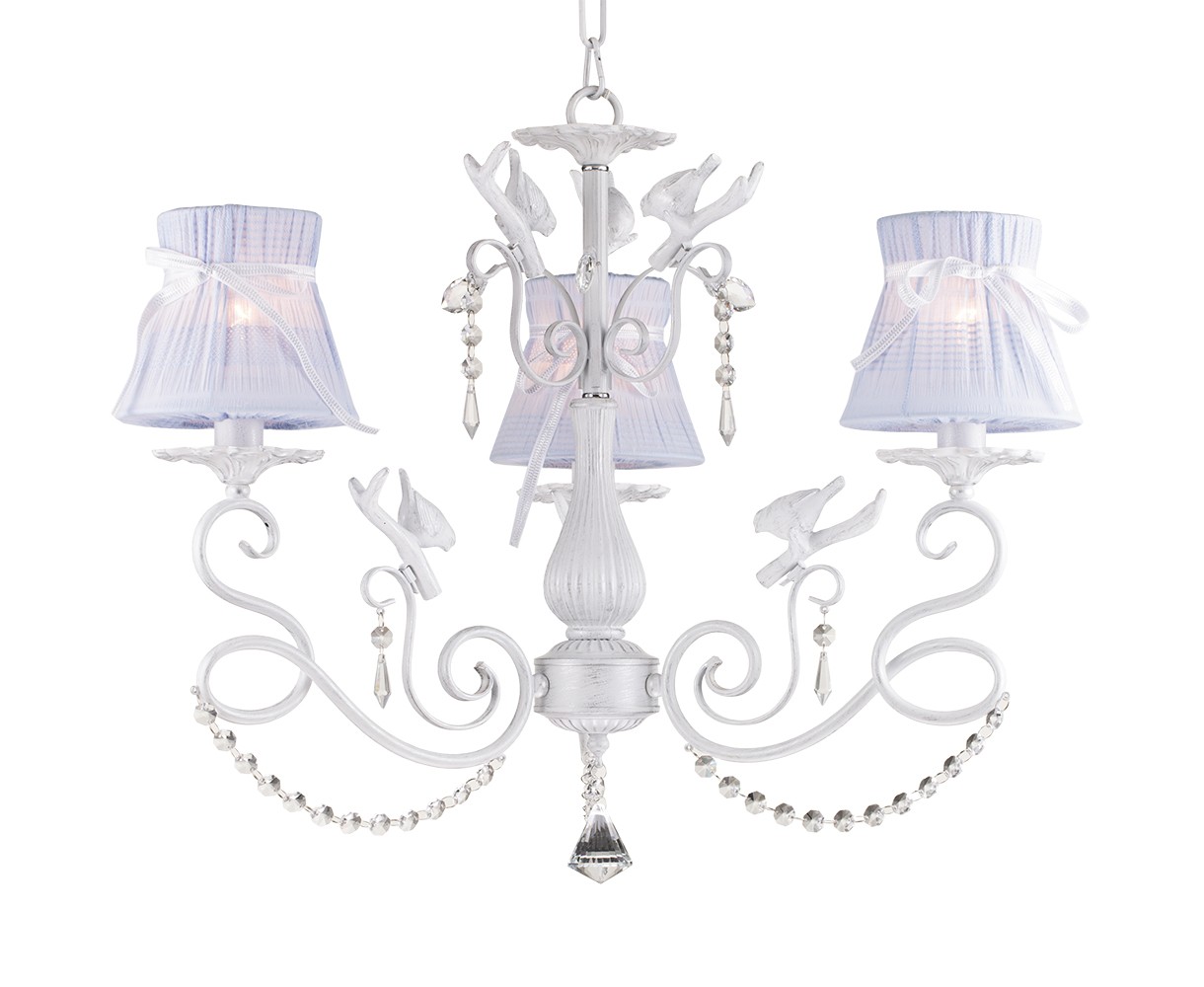 Люстра с птичками Жизель 1011/3P-WS Lumien Hall