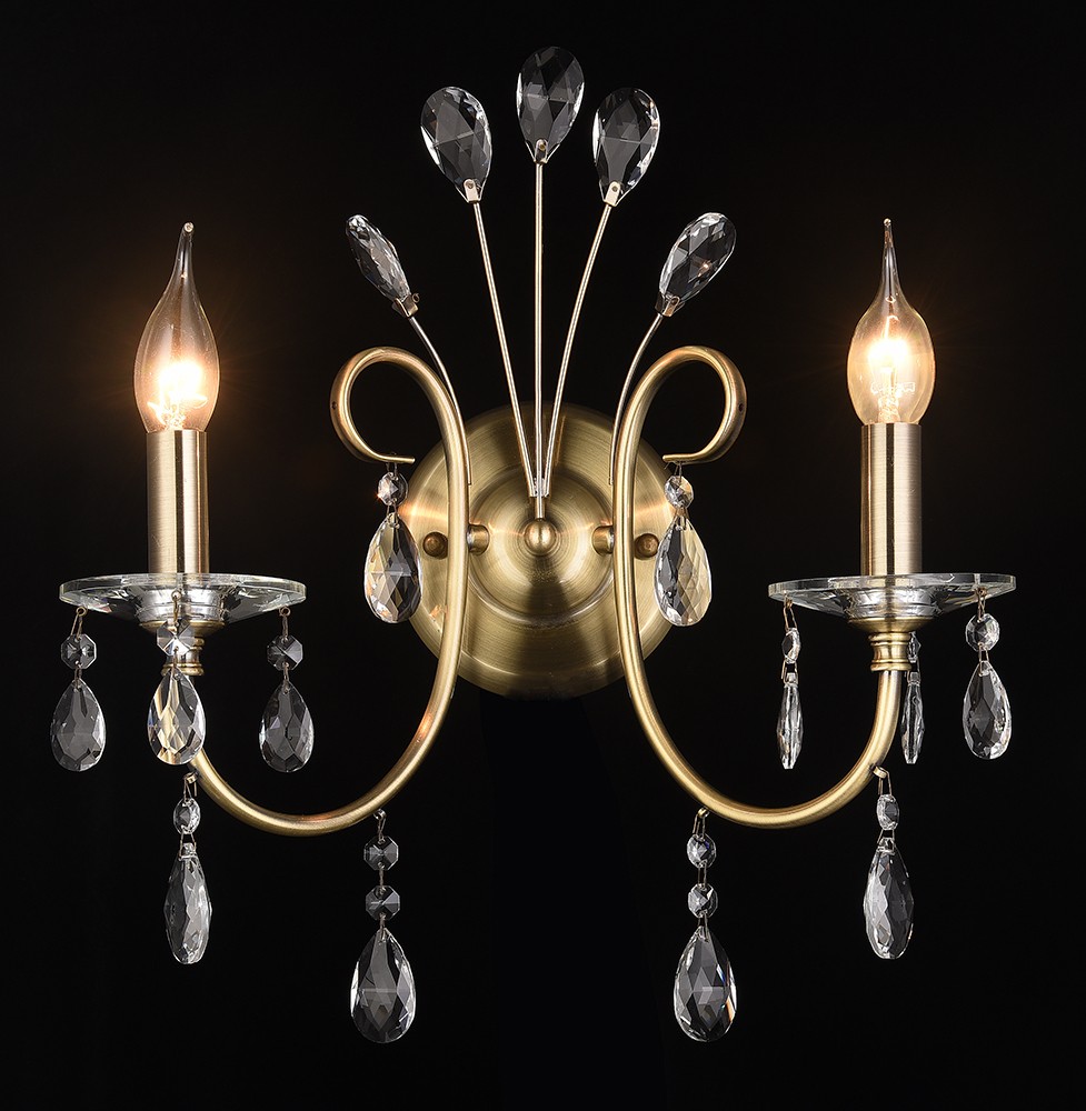 Настенное бра Lumien Hall Хлоя 0015/2W-AB