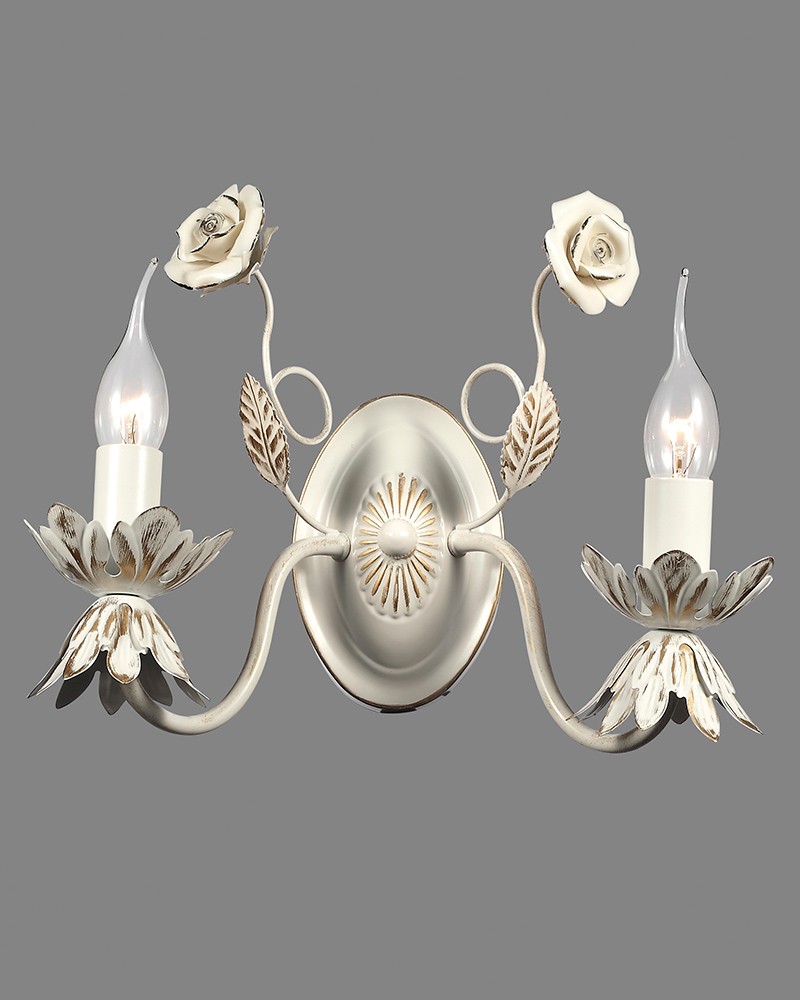 Бра с цветочками Мэйт W17010/2MWGB Lumien Hall