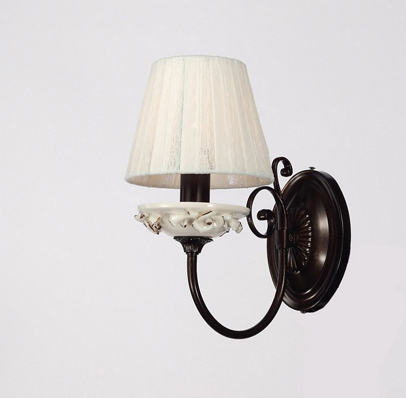 Бра с цветочками Лорет W17034/1LBCG1 Lumien Hall