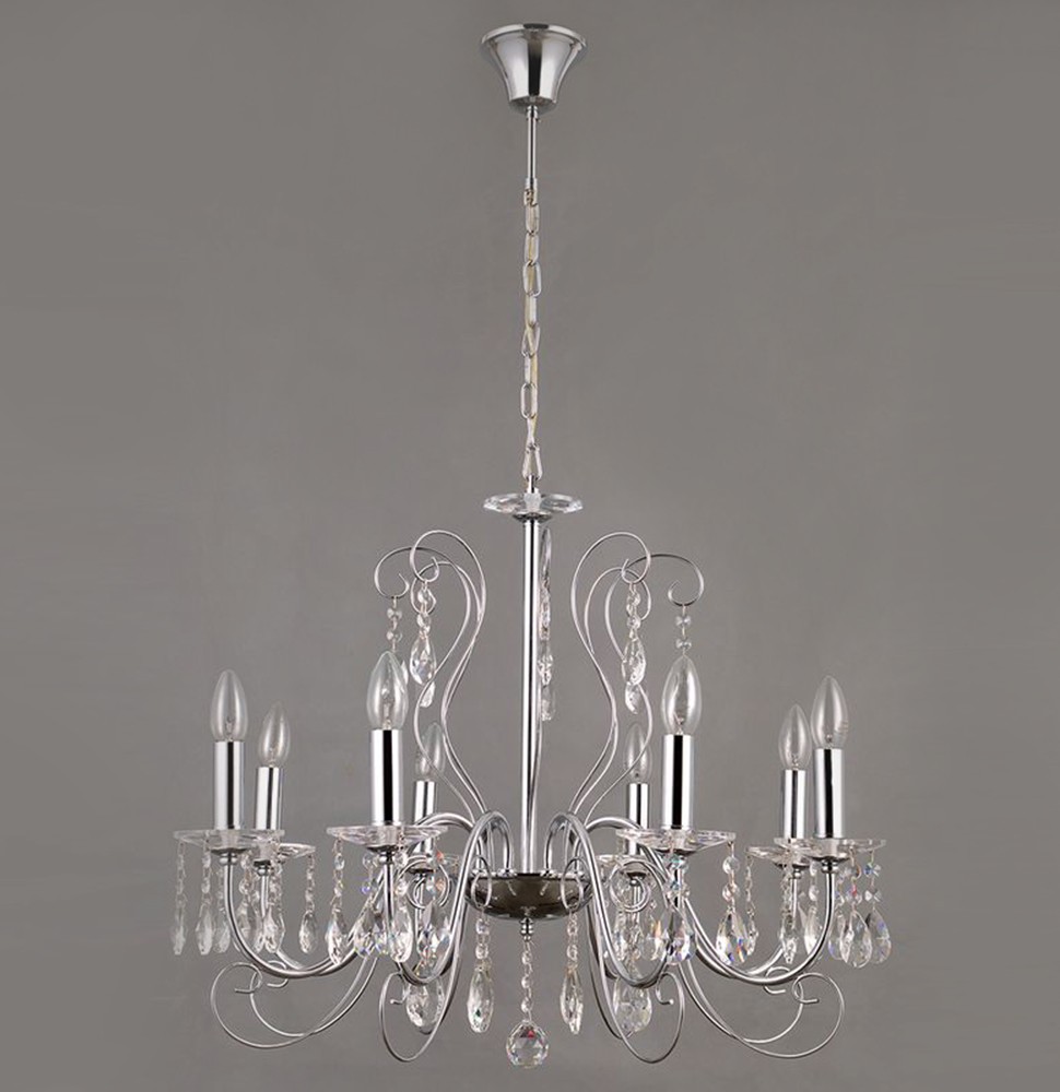 Подвесная хрустальная люстра Алоис Seven Fires 20316.01.03.08