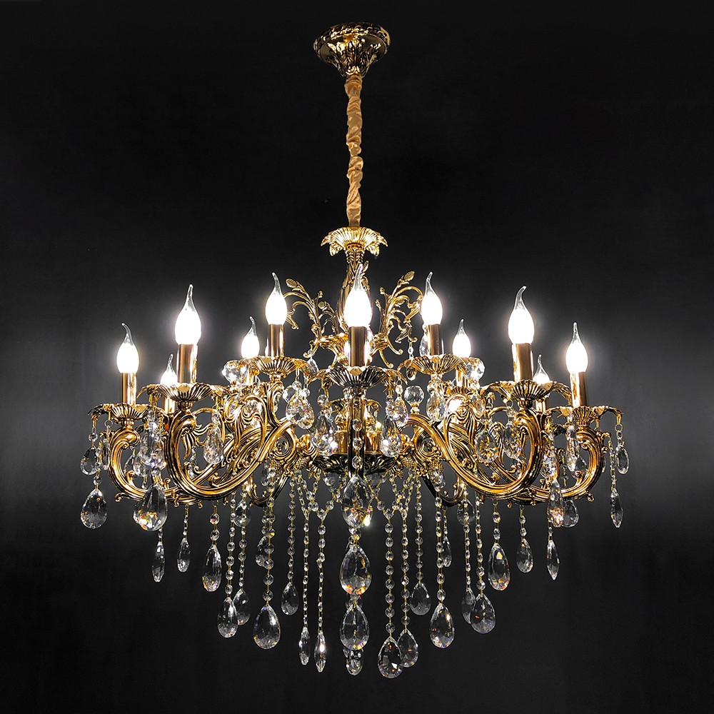 Подвесная хрустальная люстра Стеван Seven Fires 20325.01.01.15