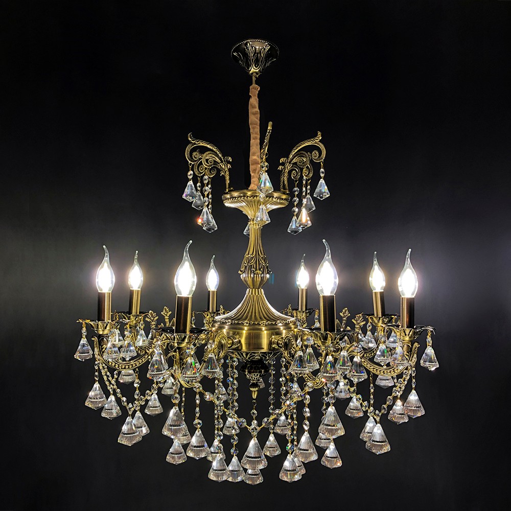 Подвесная хрустальная люстра Леит Seven Fires 20326.01.05.08