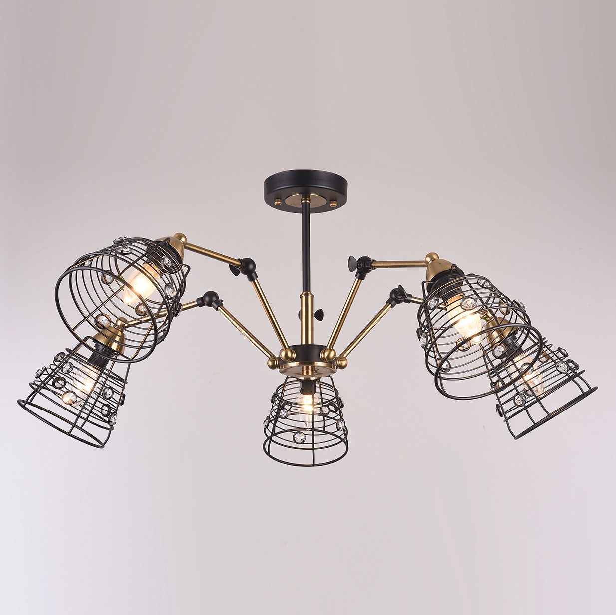 Люстра на штанге Seven Fires Джос 31036.01.42.05