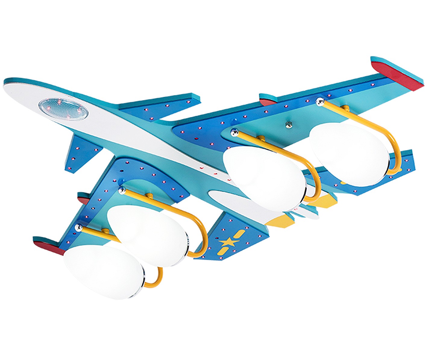 Потолочная люстра с пультом Бомбардировщик KINK Light 074504