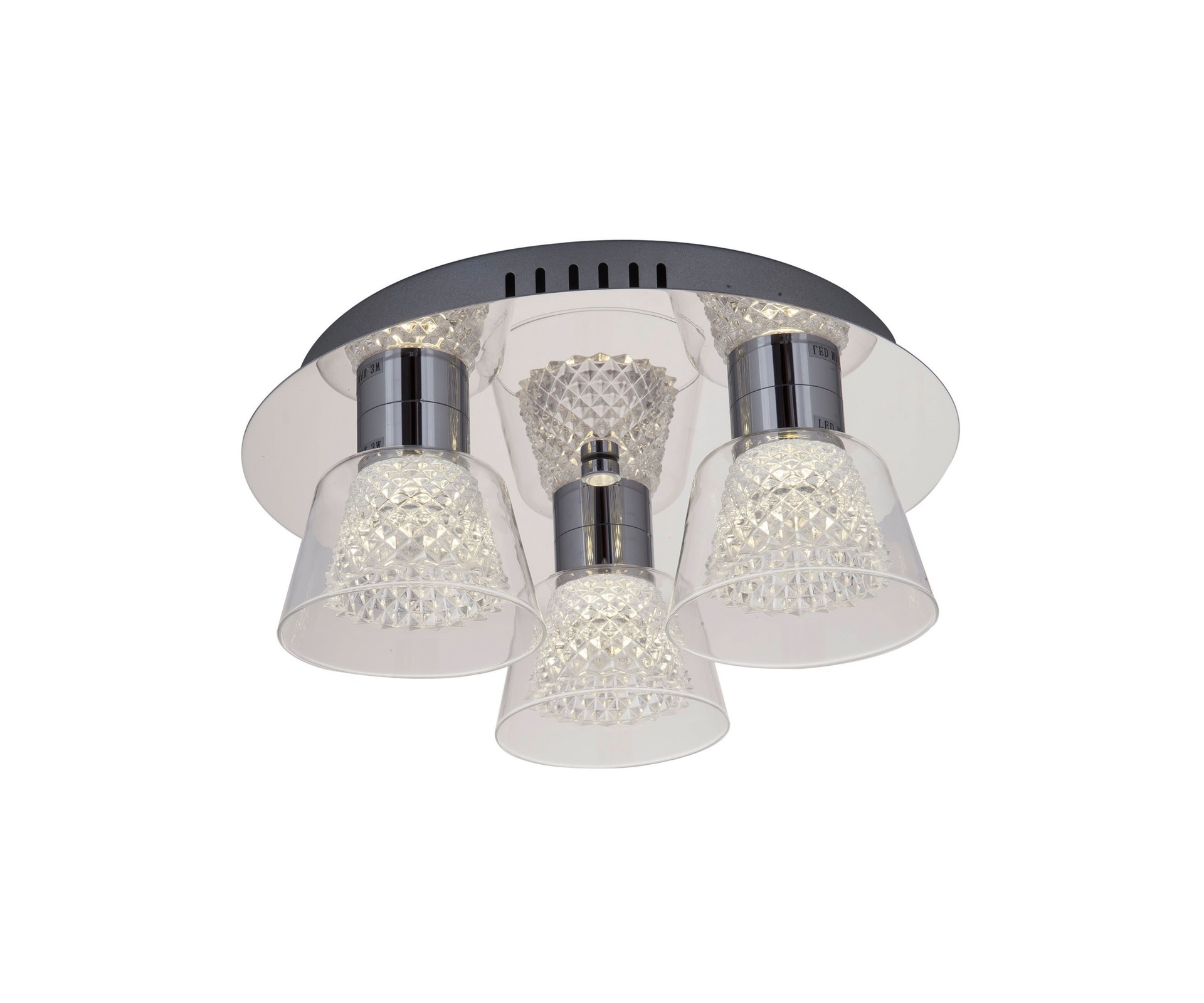 Потолочная светодиодная люстра Азан KINK Light 6112-3