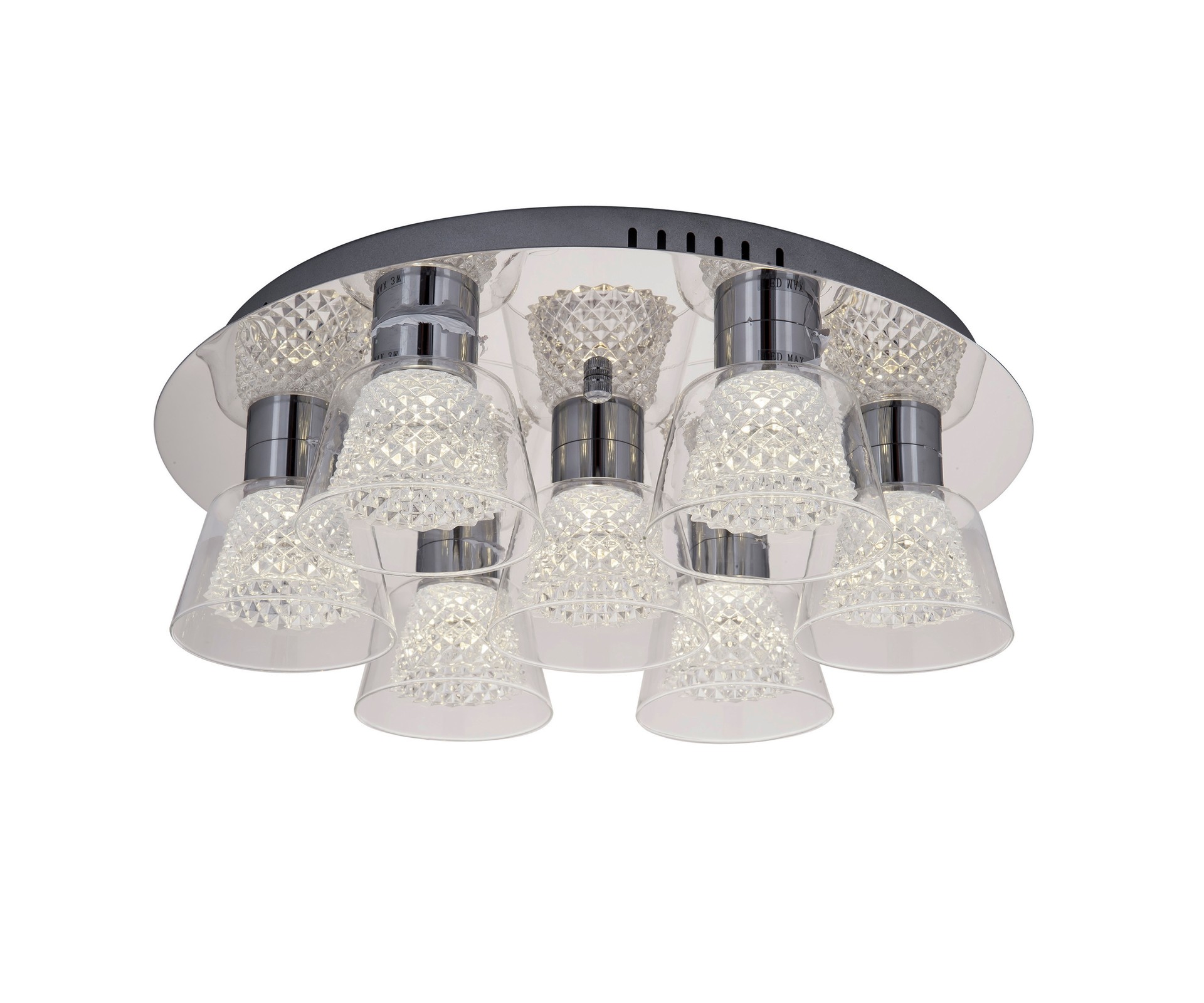 Потолочная светодиодная люстра Азан KINK Light 6112-7