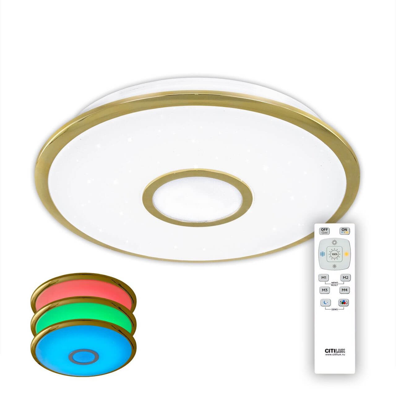 Потолочный LED светильник Citilux Старлайт CL703102RGB