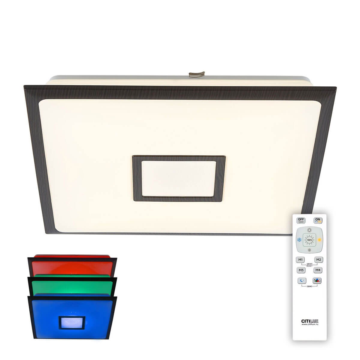 Потолочный светодиодный светильник Citilux Старлайт CL703K85RGB